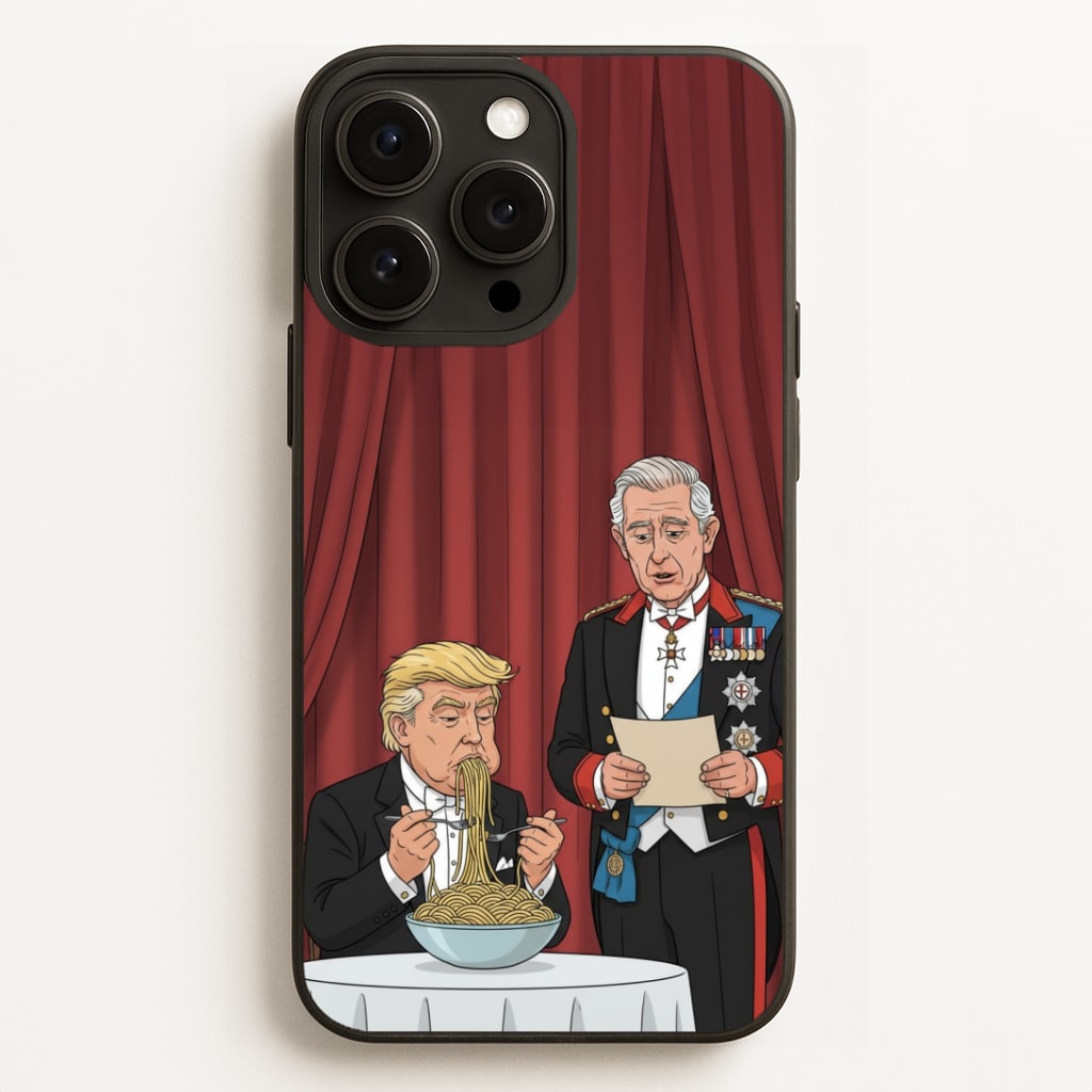 Charles & Donald's Spaghetti iPhone 12 Pro Max Case