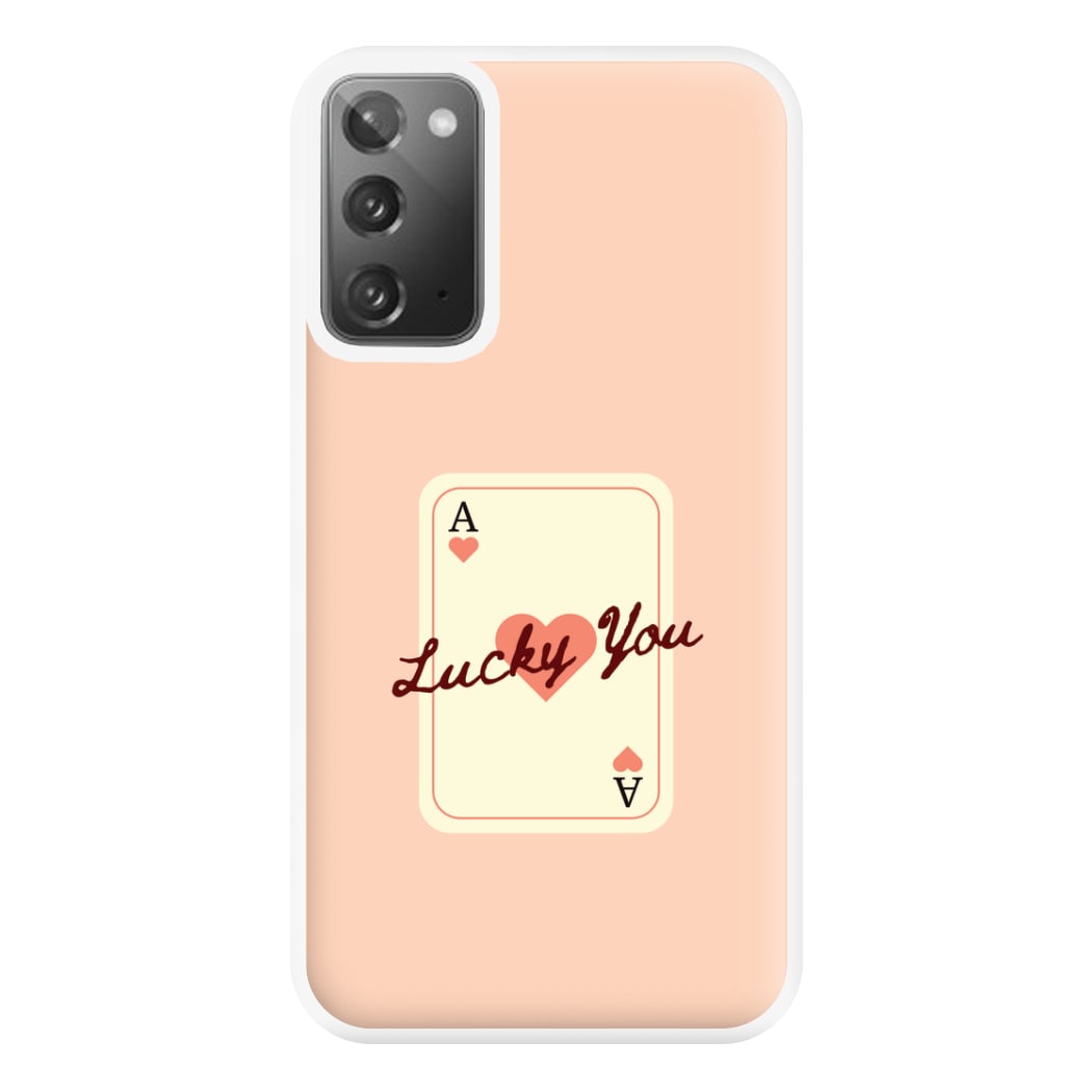Lucky You Card Galaxy Note 20 Ultra Case