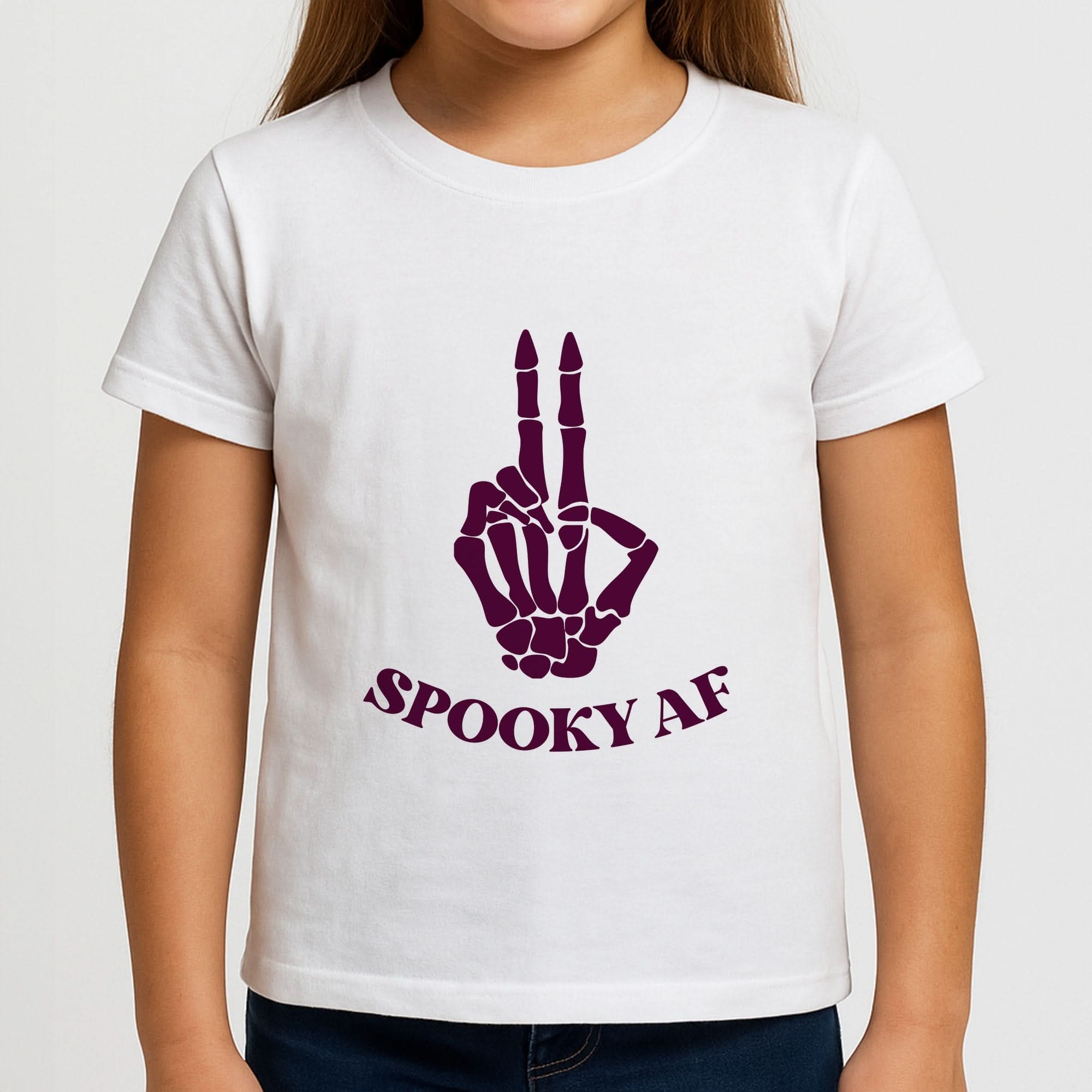 Spooky AF Girls T-Shirt