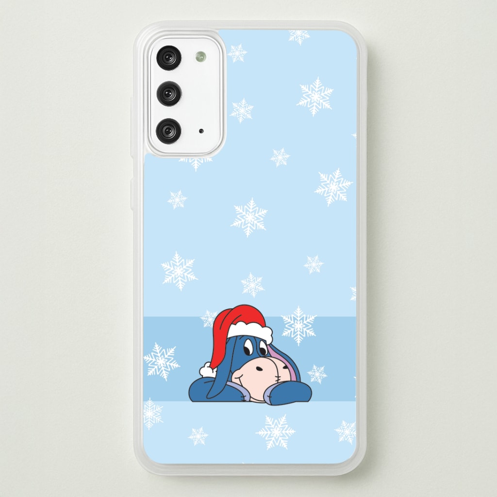 Cartoon Donkey Snowflakes Galaxy Note 20 Case