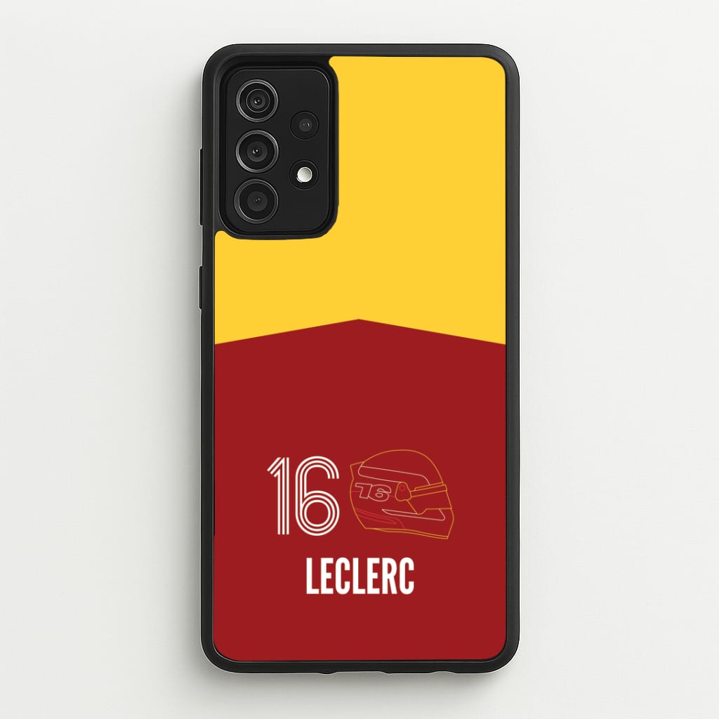 Leclerc Helmet 2026 Galaxy A52 / A52s Case