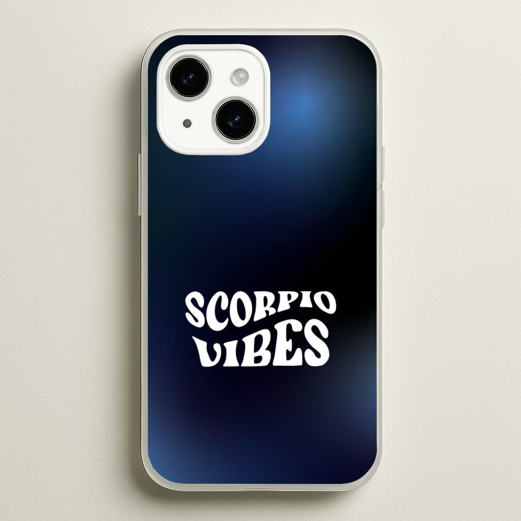 Scorpio Vibes Gradient Zodiac iPhone 14 Case