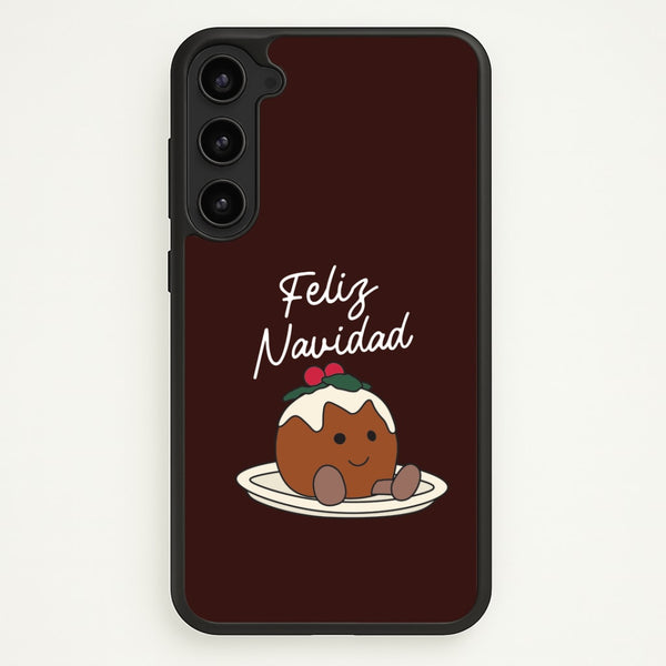 Christmas Pudding Plush Galaxy S23 Case