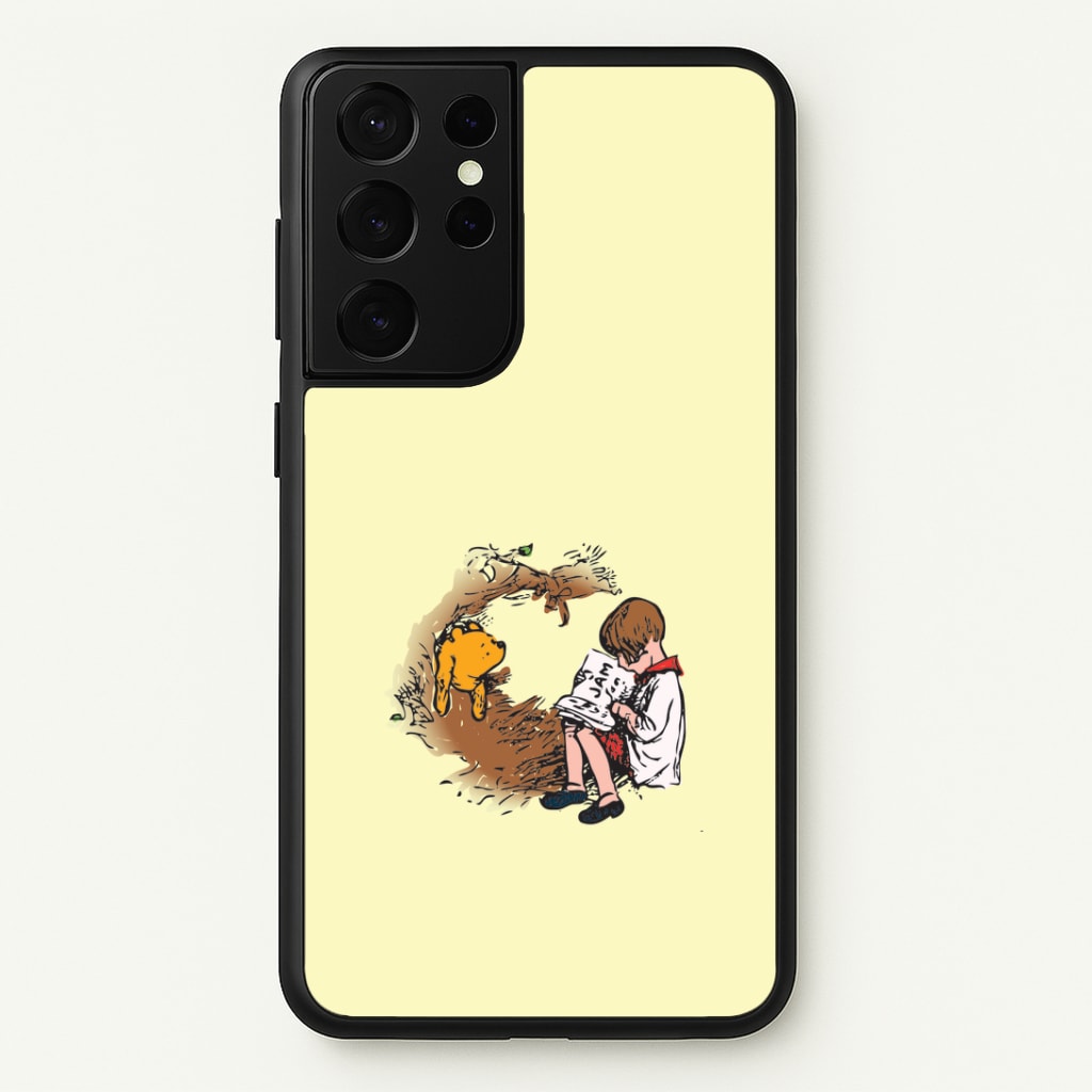Winnie And Christopher In A Tree Galaxy S21 Ultra Case