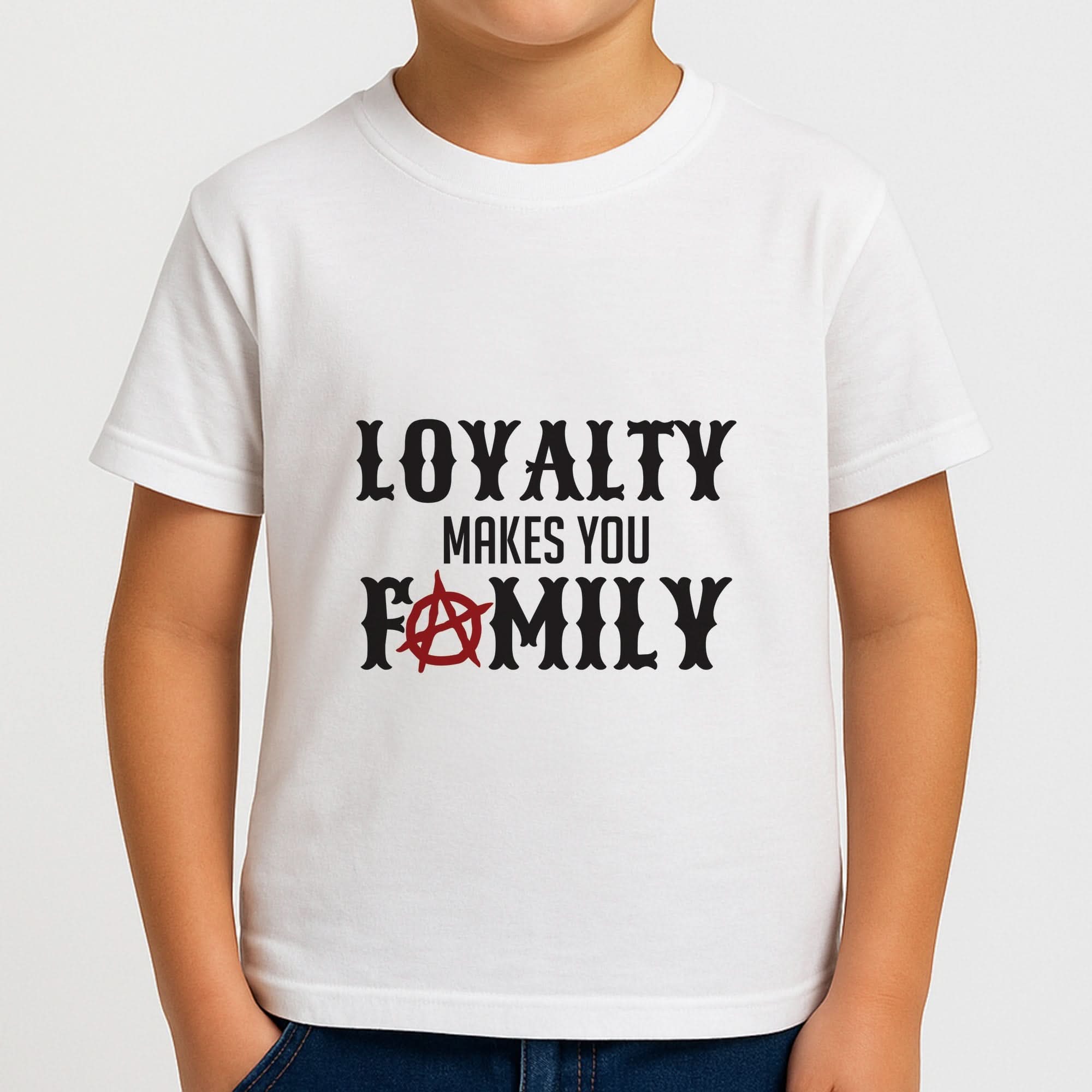 Loyalty Makes You Family Boys T-Shirt