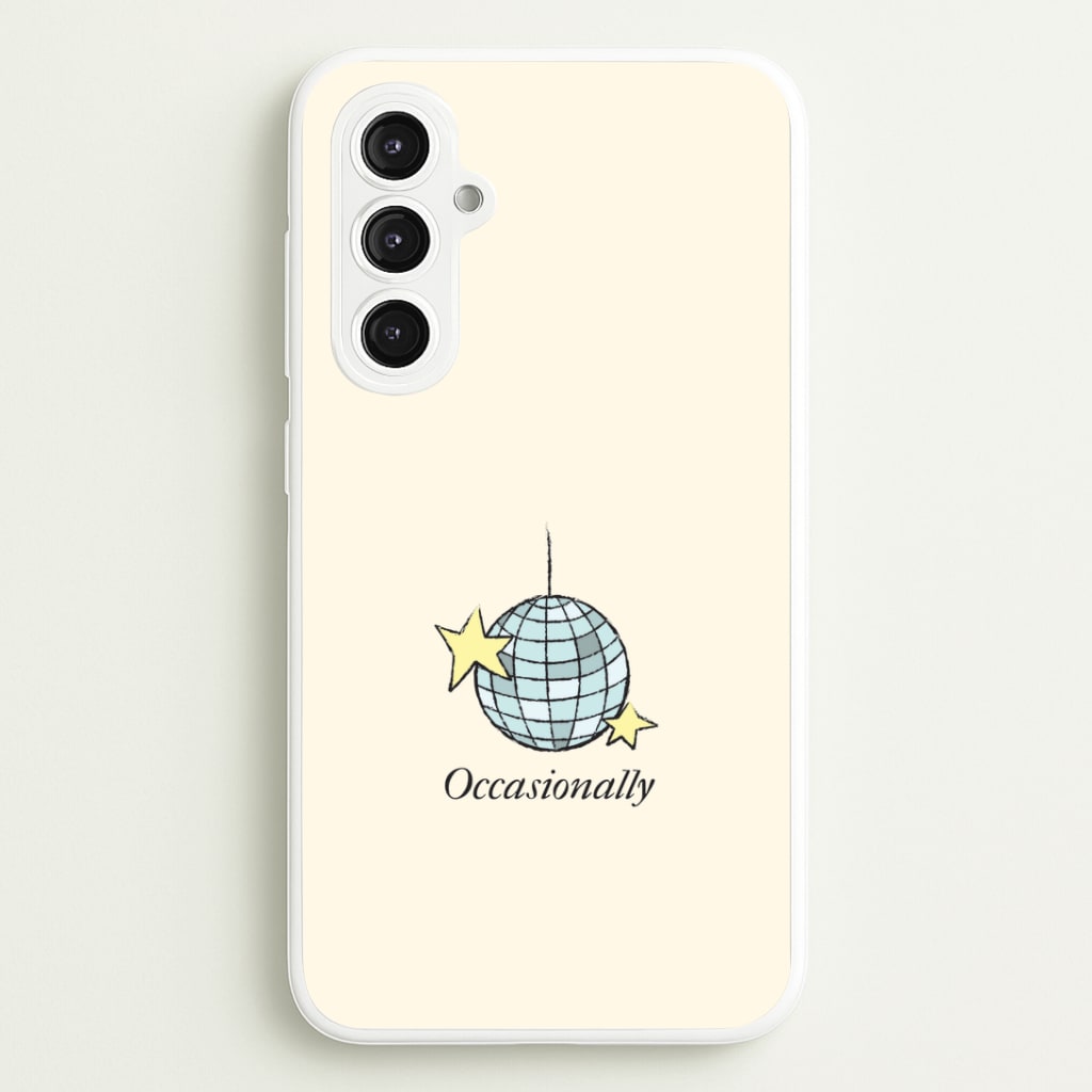 Ocasionally Discoball Galaxy S23FE Case