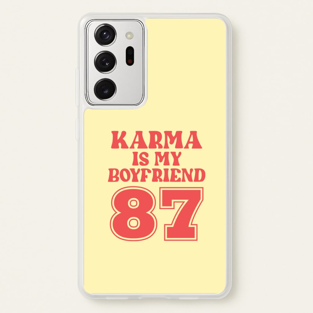 Karma Is My Boyfriend Galaxy Note 20 Ultra Case