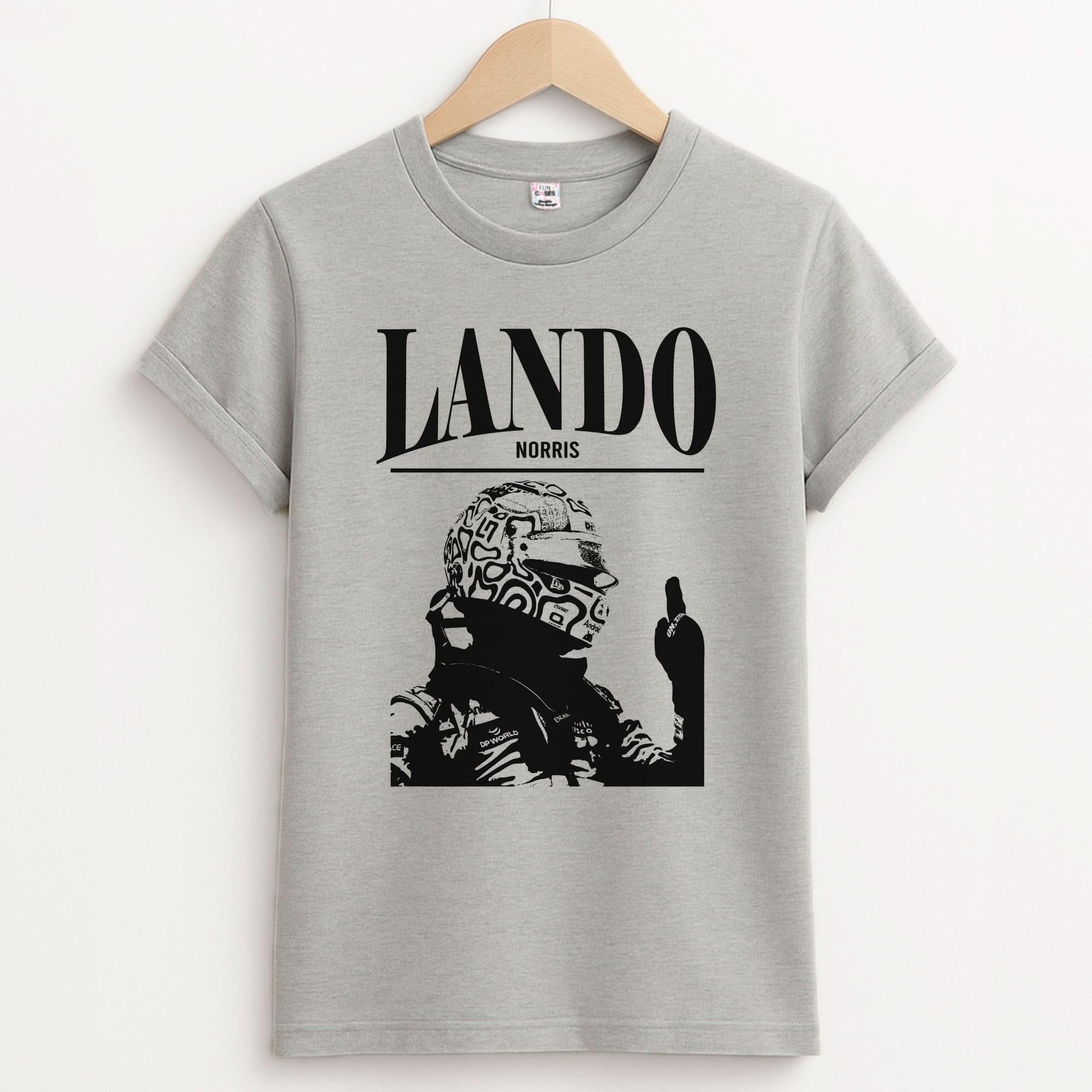 Lando Black And Green Unisex Grey T-Shirt
