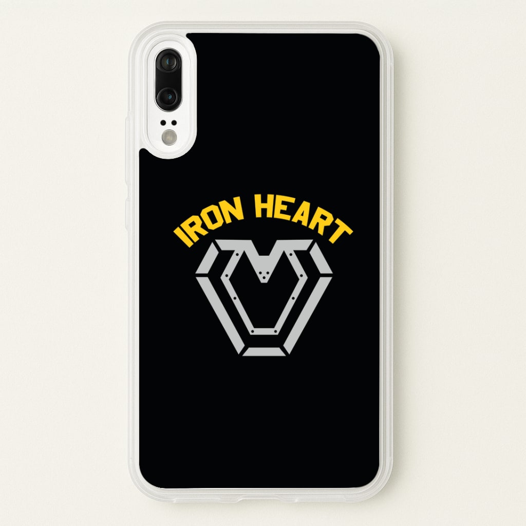 Metal Hero Heart Huawei P20 Case