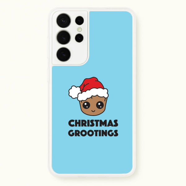 Christmas Grootings Galaxy S21 Ultra Case