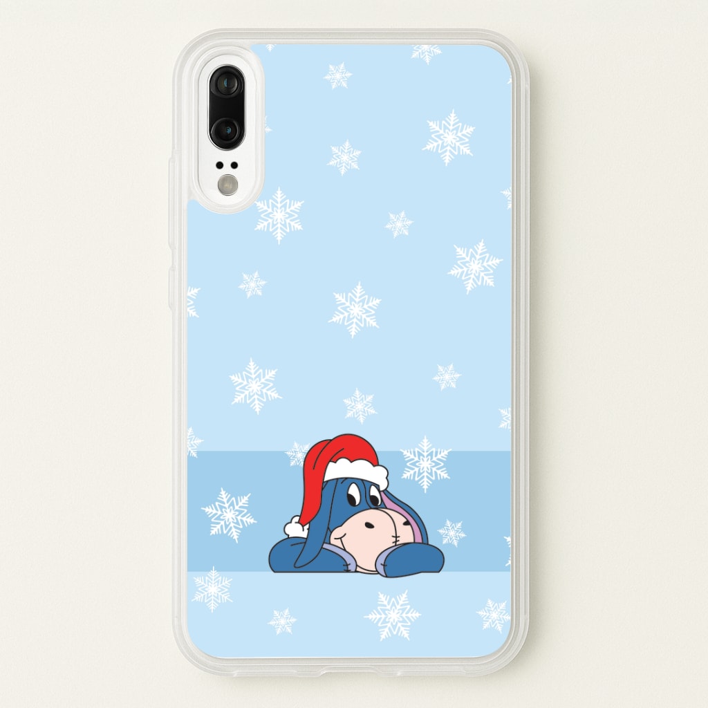 Cartoon Donkey Snowflakes Huawei P20 Case