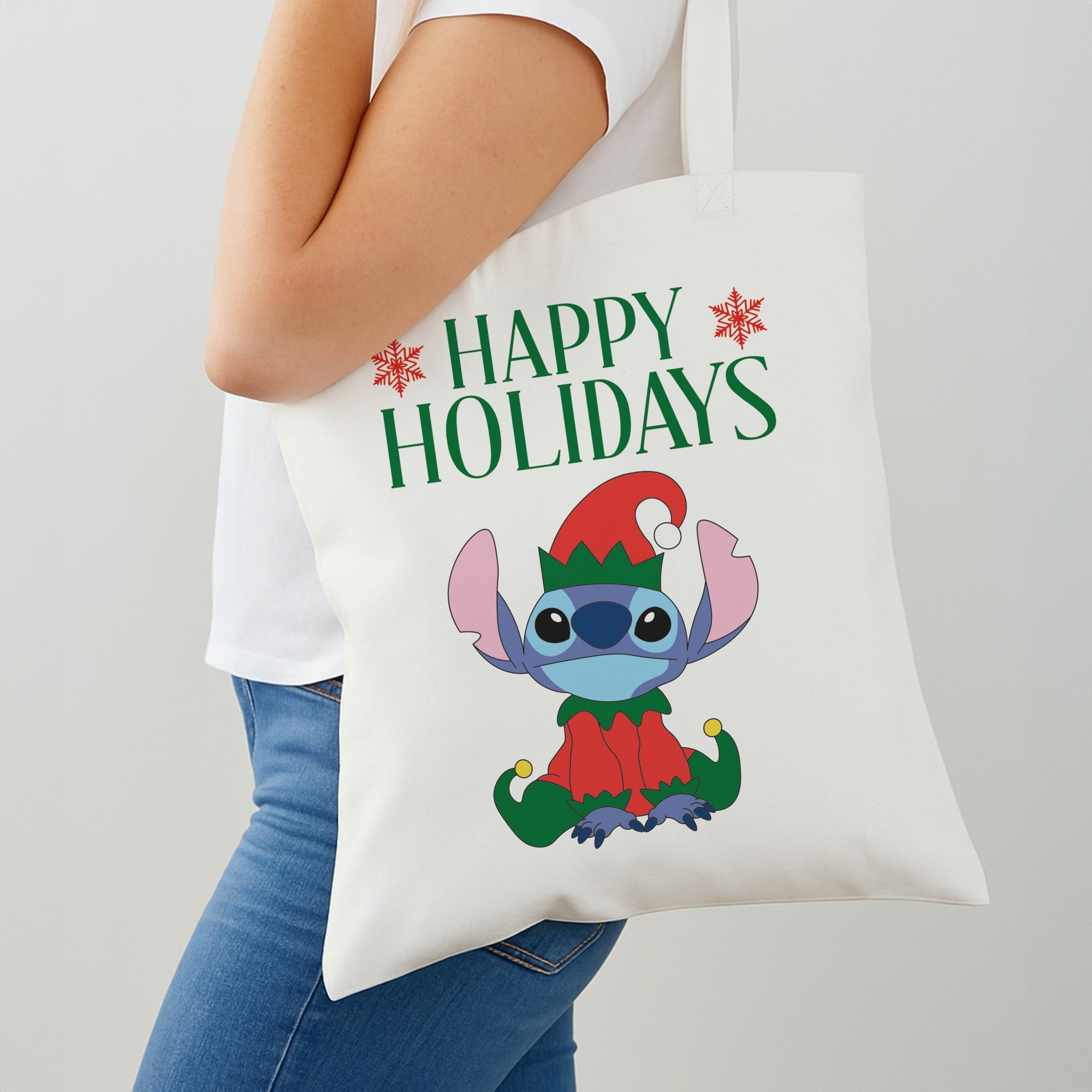 Cute Blue Alien Elf Shoulder Bag