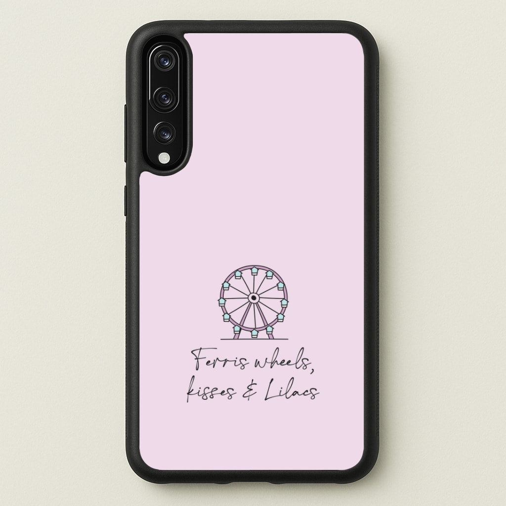 Ferris Wheels, Kisses & Lilacs Huawei P20 Pro Case