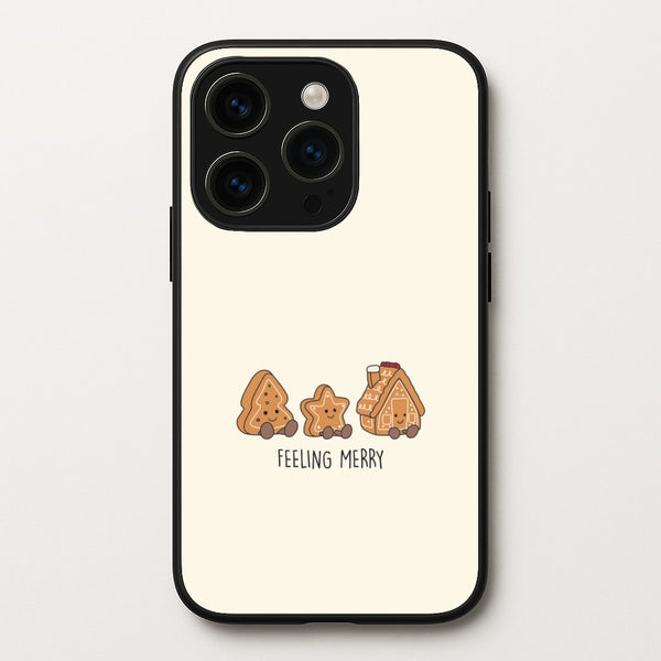 Gingerbread Plushies Quote iPhone 14 Pro Case