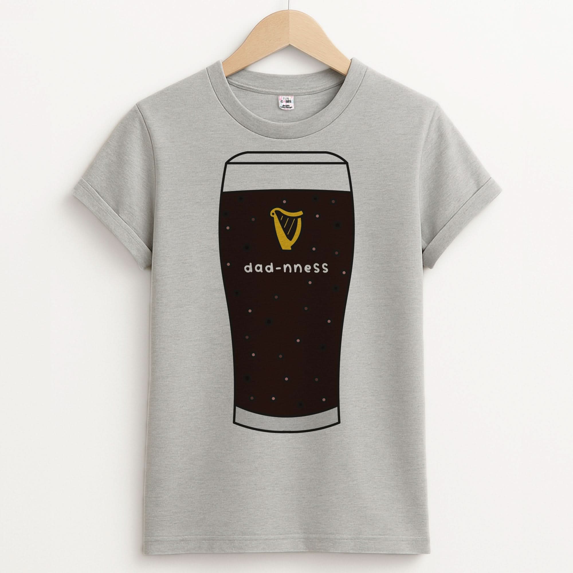 Dad-nness Unisex Grey T-Shirt