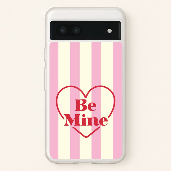 Be Mine Stripey Google Pixel 7a Case