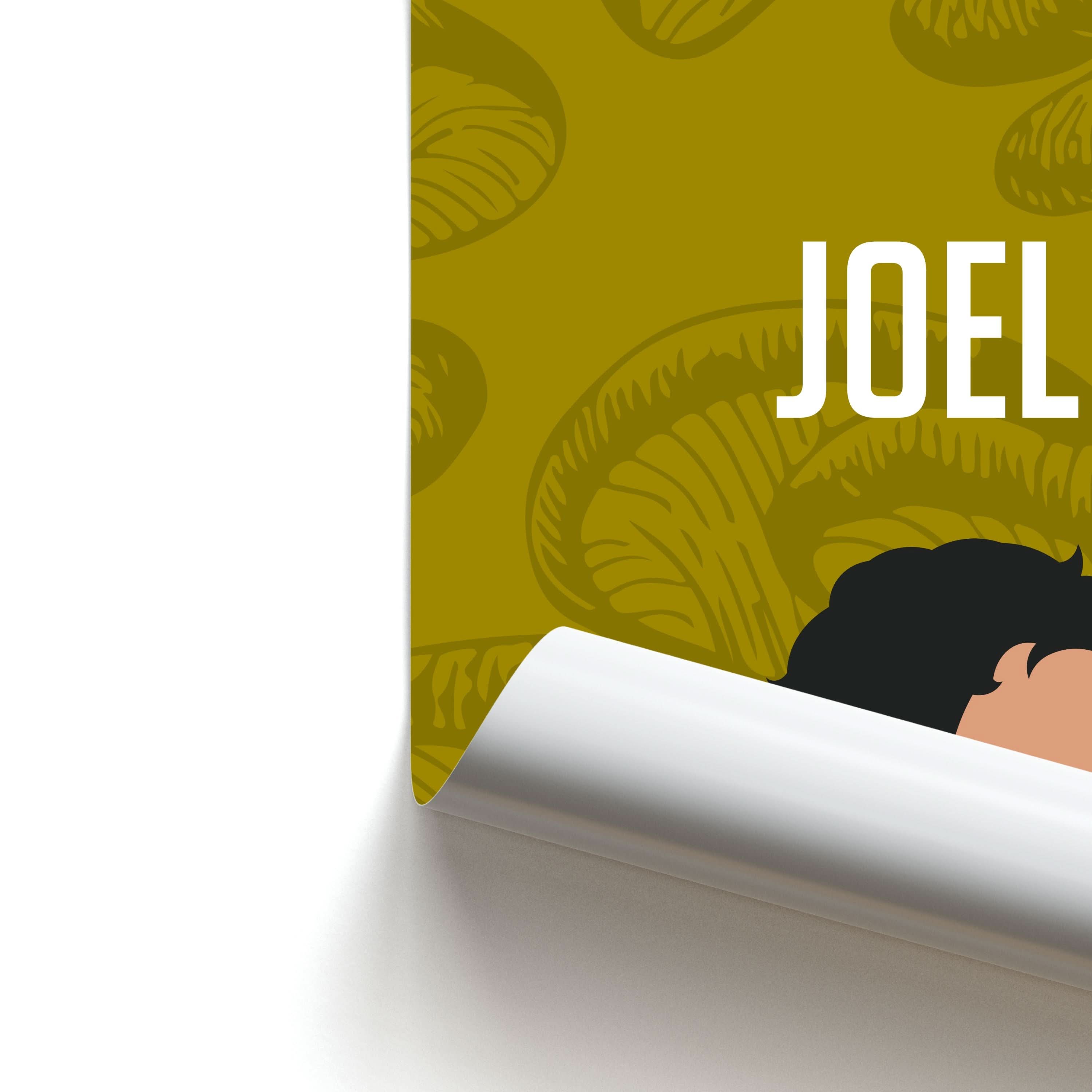 Joel Mushroom Pattern Poster