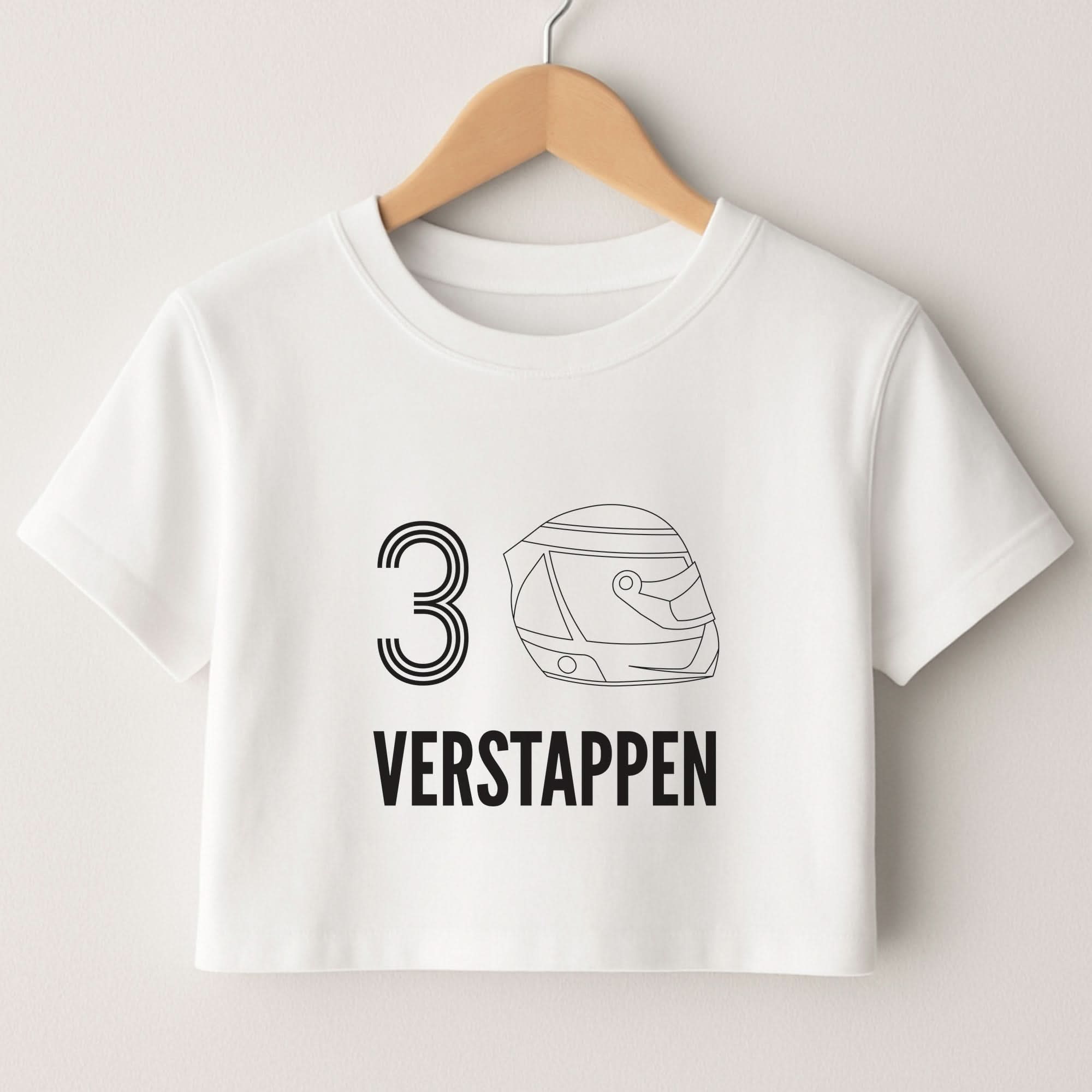 Verstappen Helmet 2026 Crop Top