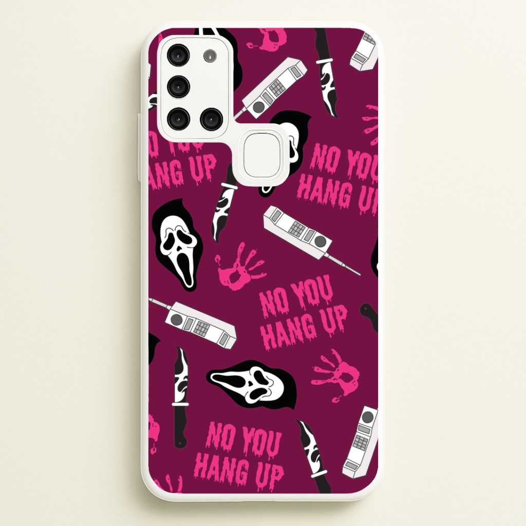 Scary Movie Props Patterm Galaxy A21s Case