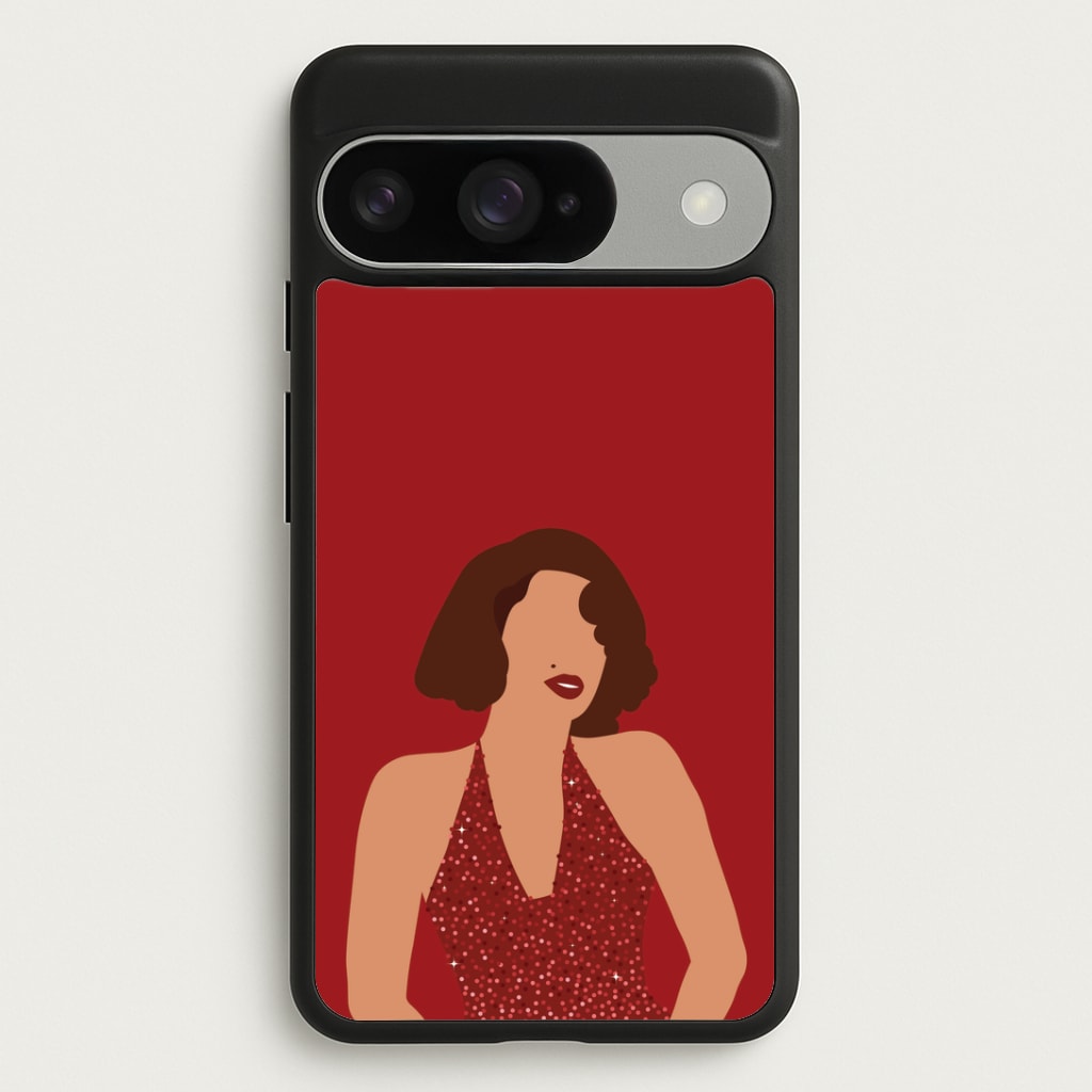 Red Sparkly Dress Google Pixel 10 / 10 Pro Case