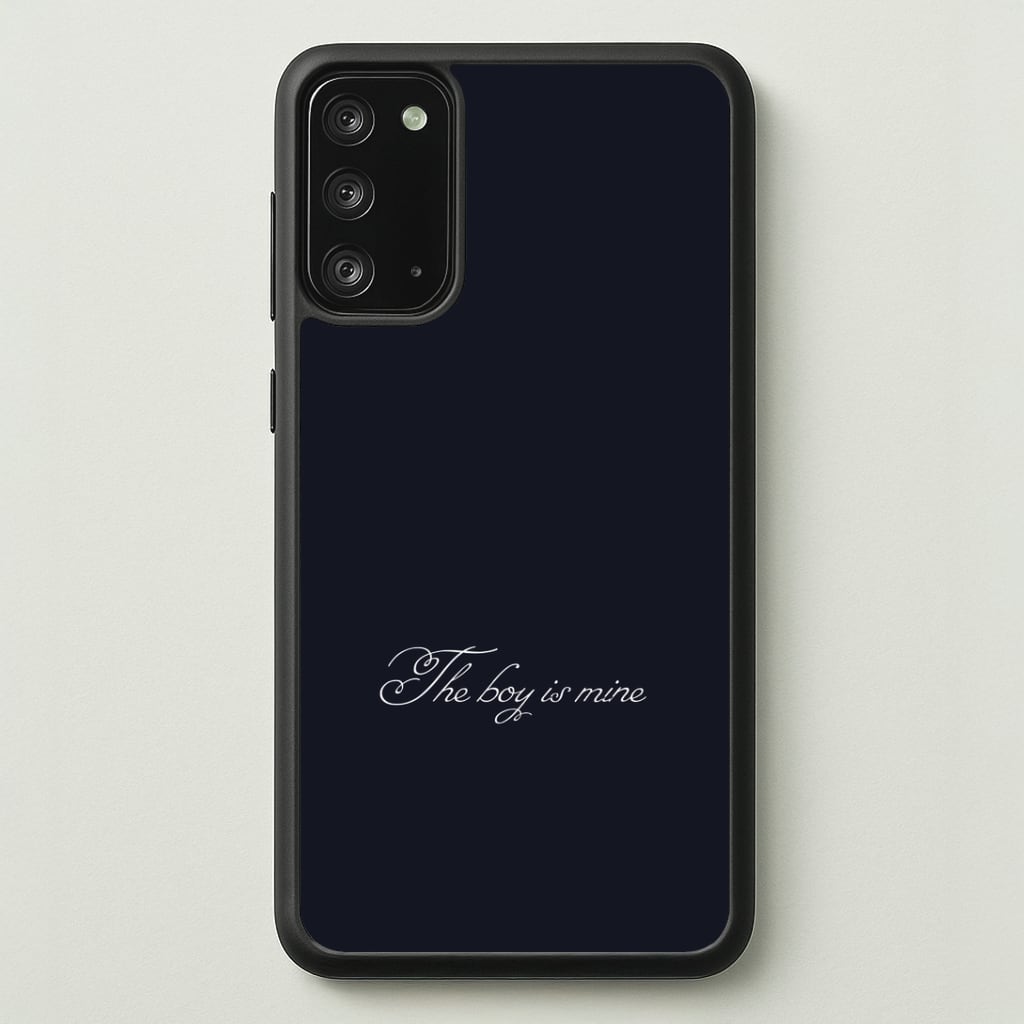 The Boy Is Mine Galaxy Note 20 Case