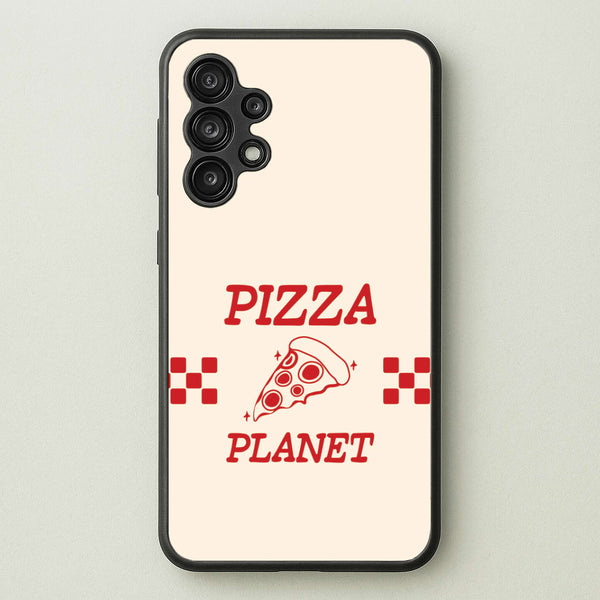 Retro Pizza Planet Galaxy A13 Case