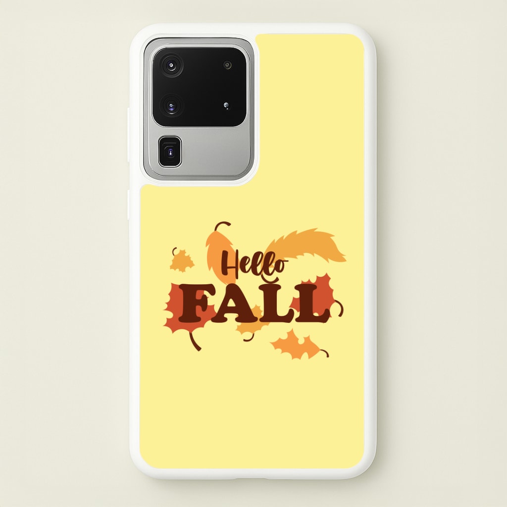 Hello Fall Galaxy S20 Ultra Case