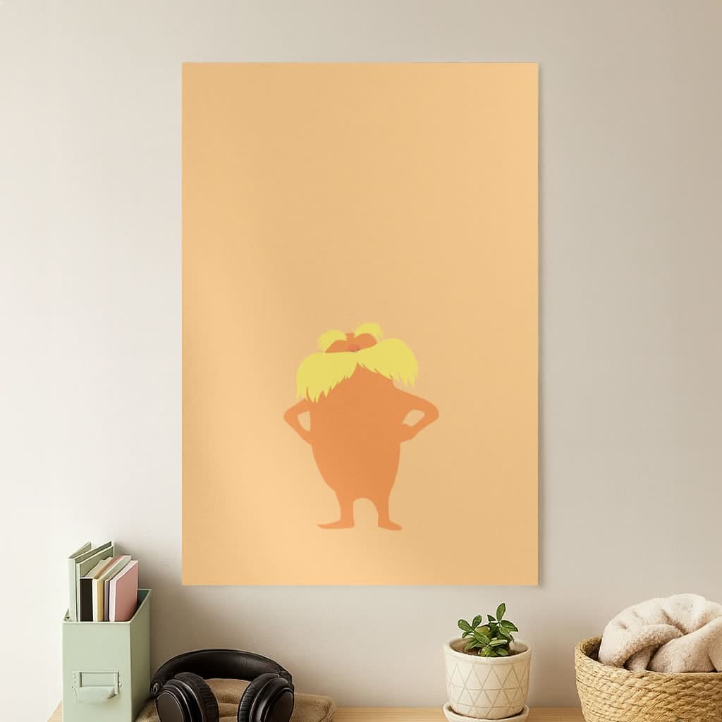Orange Tree Creature Poster