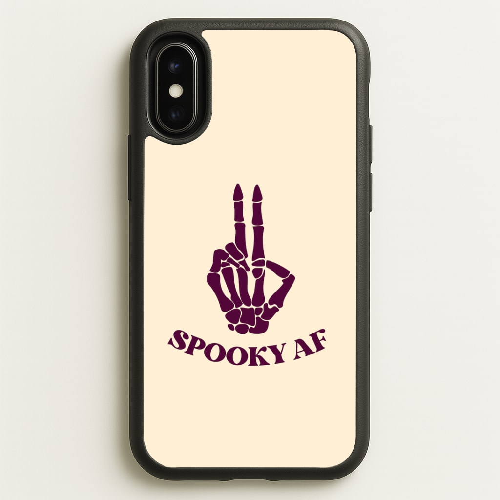 Spooky AF iPhone X / XS Case