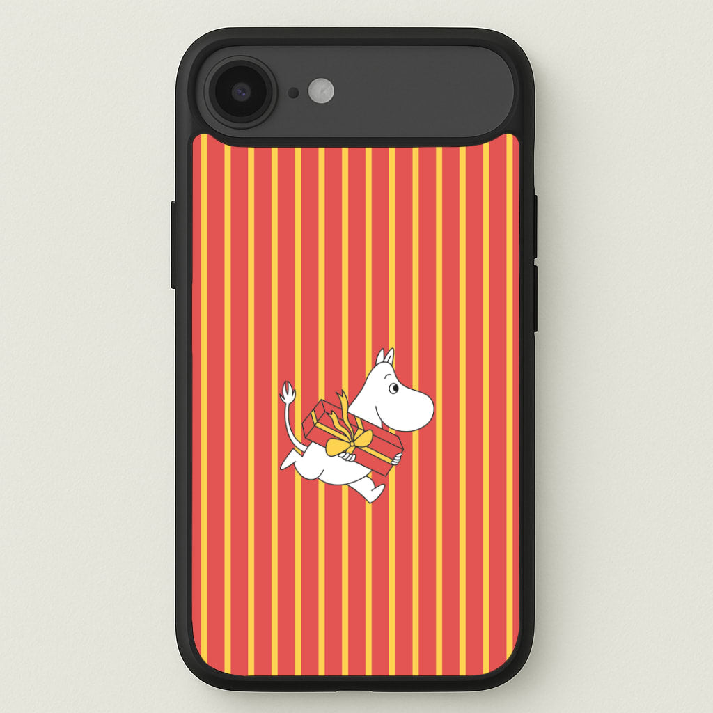 Red Present Moom iPhone 17 Air Case