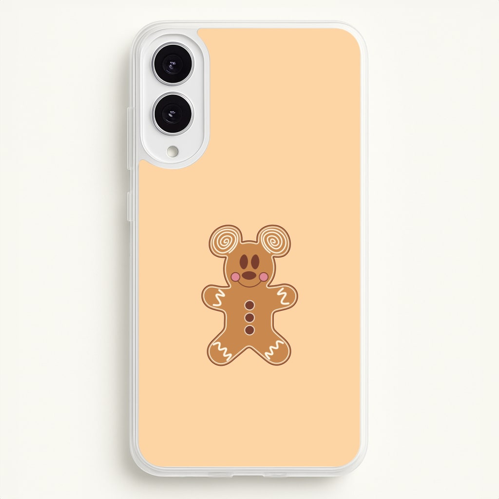 Cartoon Mouse Gingerbread Galaxy S25 Edge Case