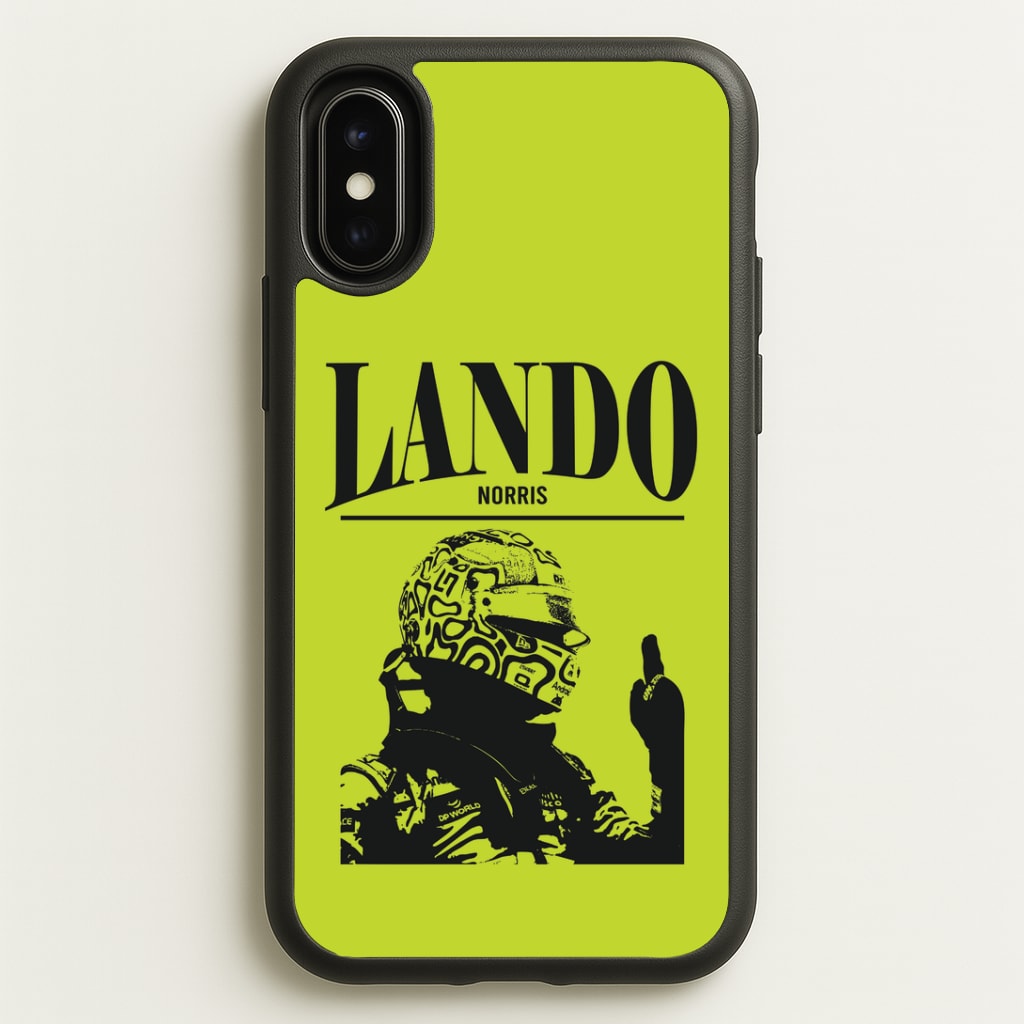 Lando Black And Green iPhone X / XS Case