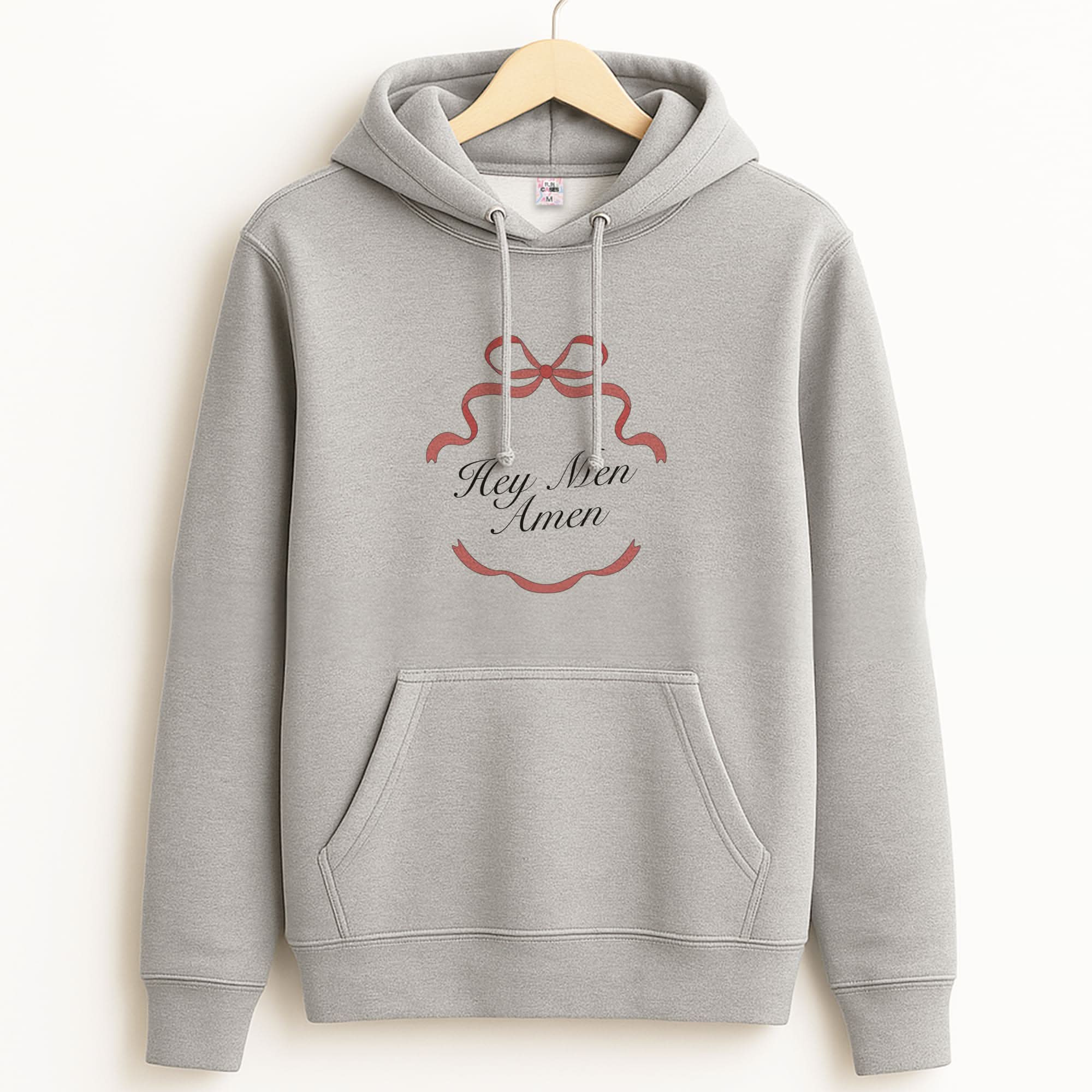 Hey Men Unisex Grey Hoodie