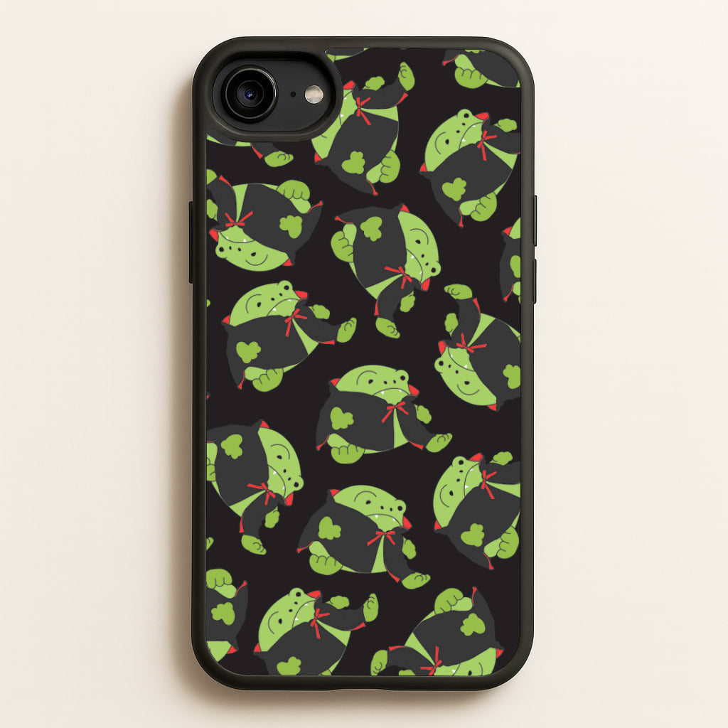 Vampire Frog Pattern - Halloween iPhone 6 / 7 / 8 / SE Case
