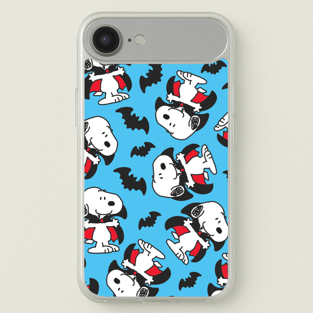 Cartoon Beagle Vampire And Bats Pattern iPhone 17 Air Case