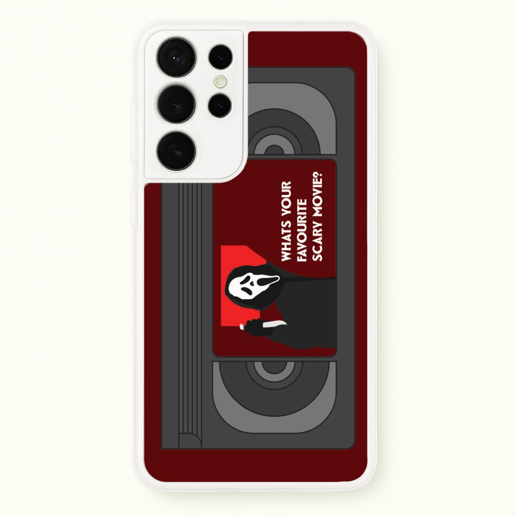 Horror Movie 7 VHS Tape Galaxy S21 Ultra Case