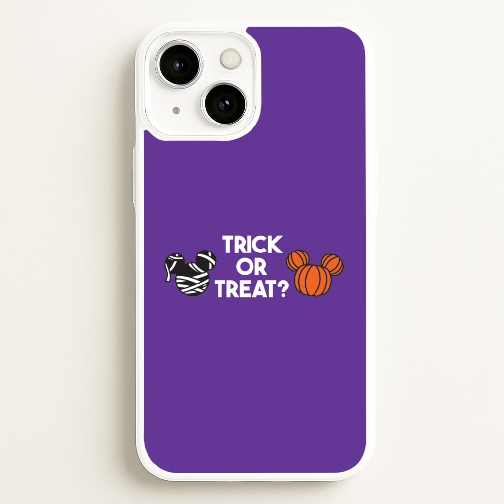 Trick Or Treat Mouse iPhone 13 Mini Case