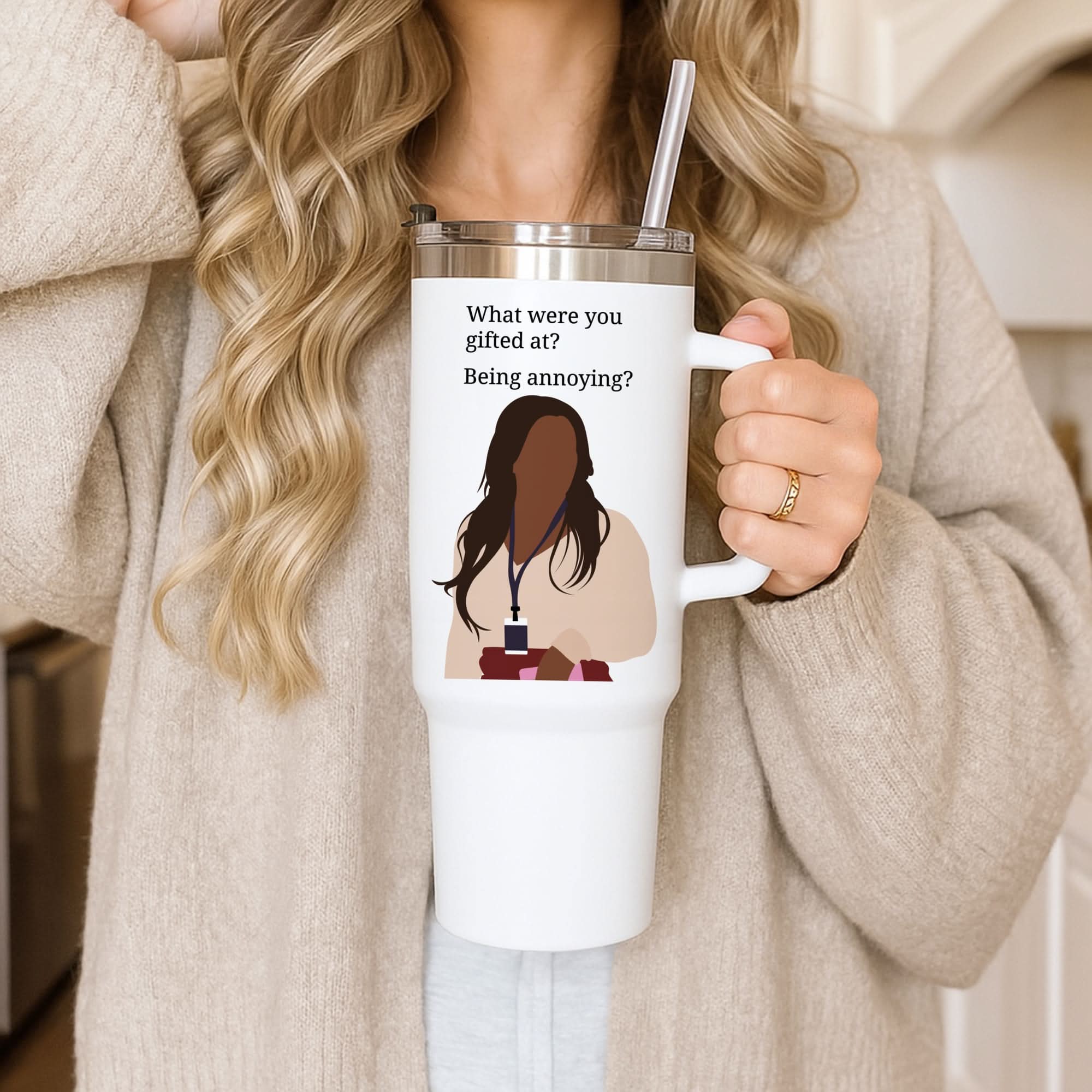 Gifted At Being Annoying Tumbler