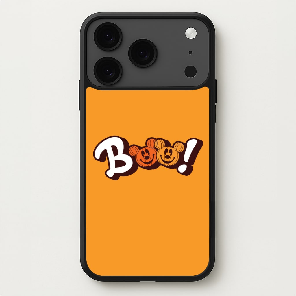 Pumkin Mouse Boo iPhone 17 Pro Case