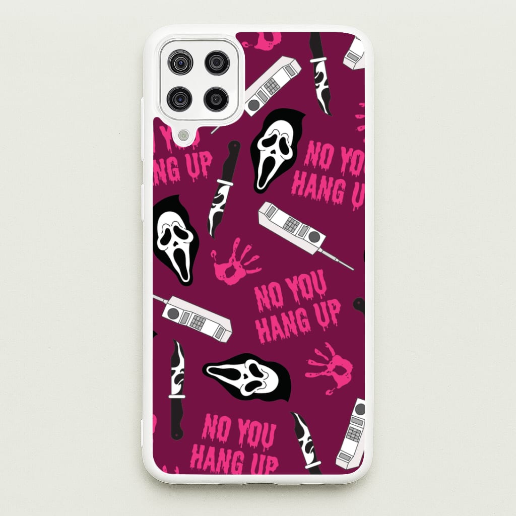 Scary Movie Props Patterm Galaxy A12 Case