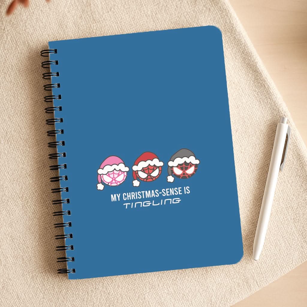 Spider Hero Christmas Sense Notepad