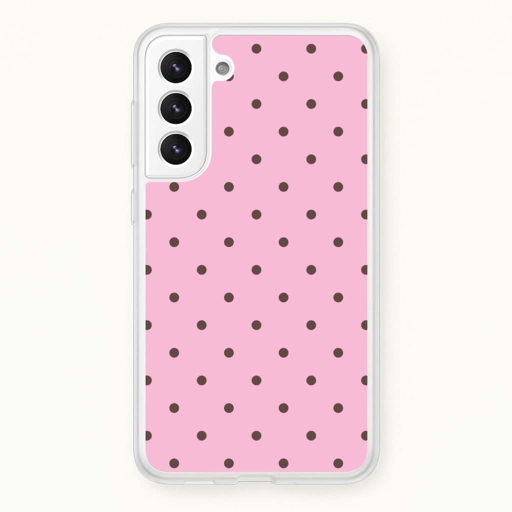 Strawberry Polka Dots Galaxy S22 Plus Case
