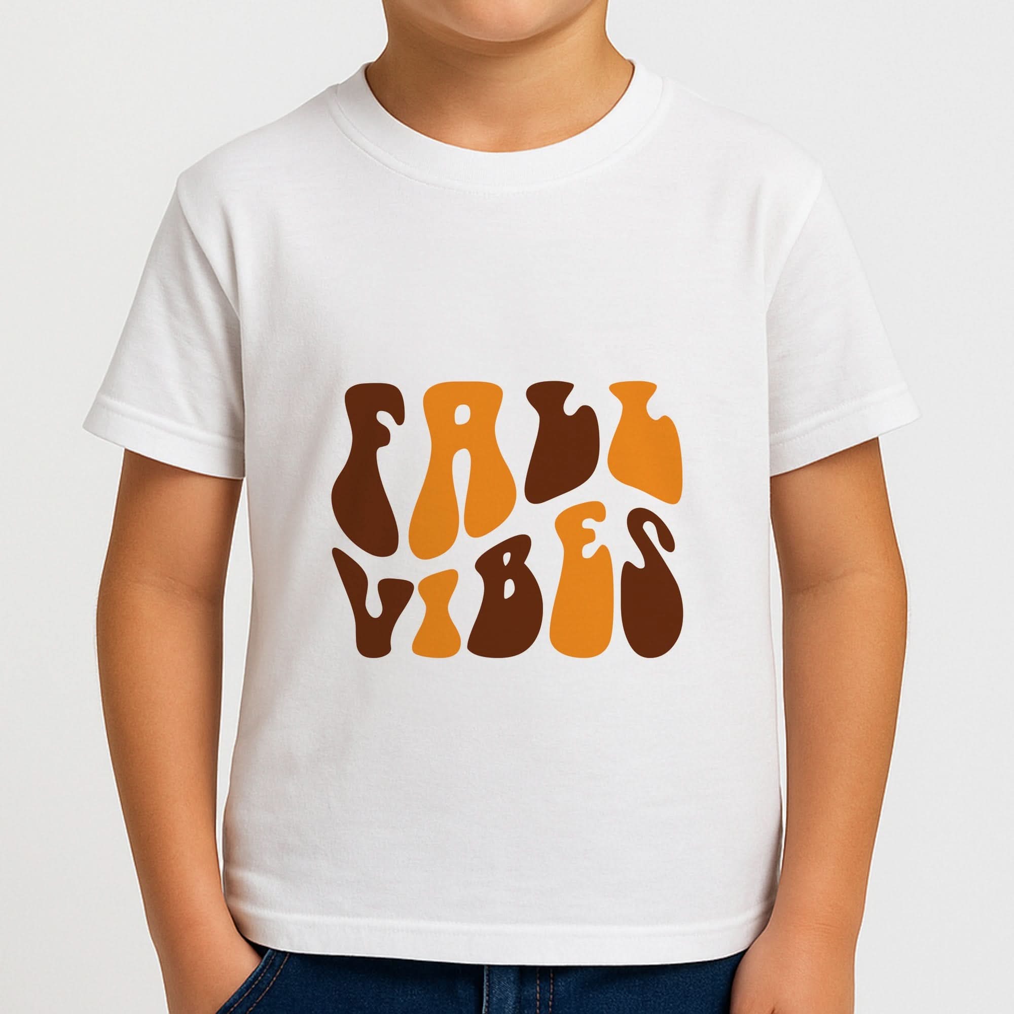 Fall Vibes Boys T-Shirt