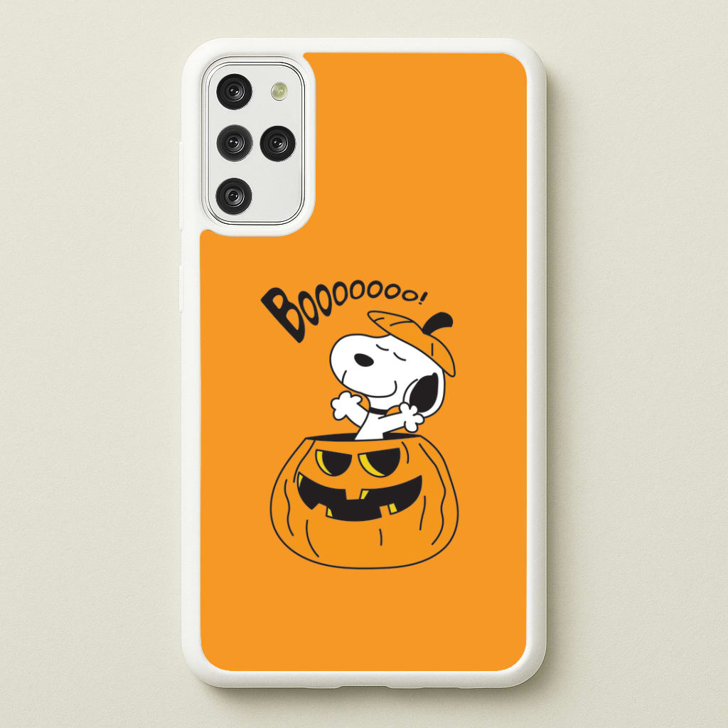 Cartoon Beagle Pumpkin Galaxy S20 Plus Case