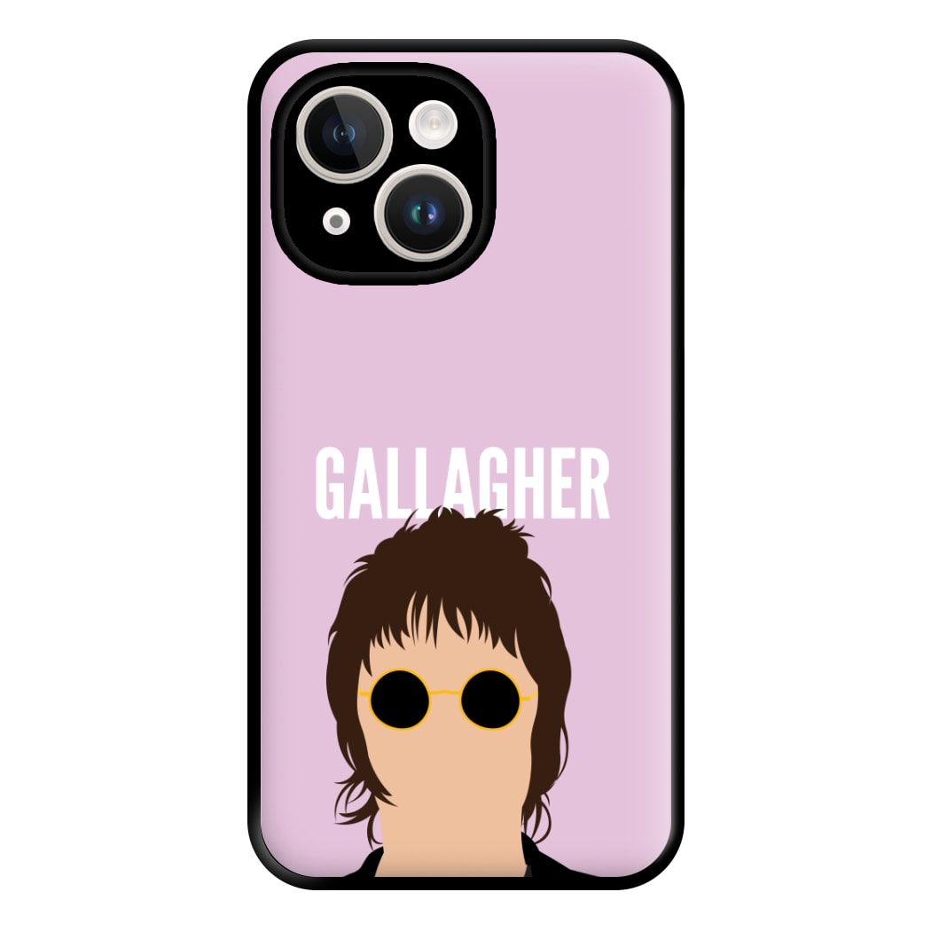 Rock Band Member Purple iPhone 14 Plus Case