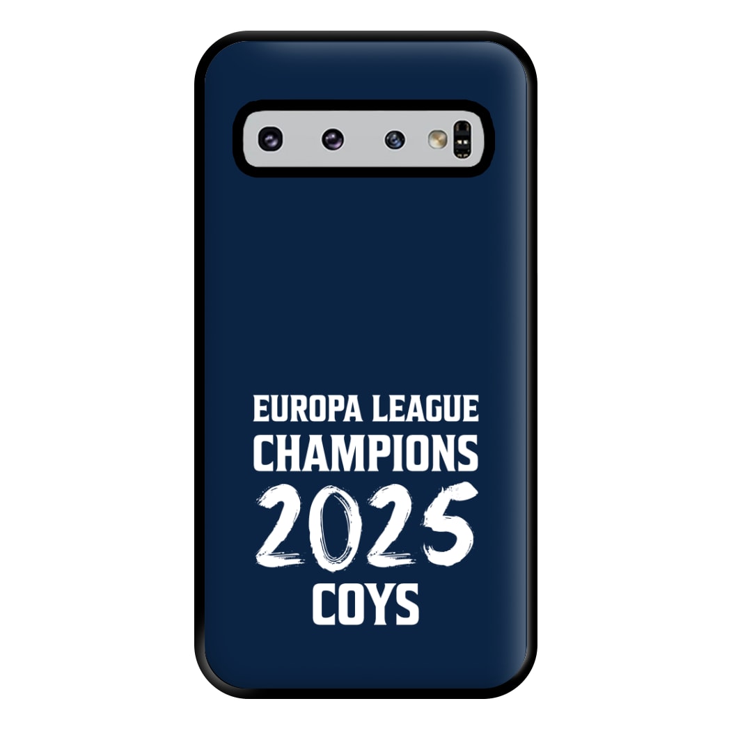 Europa League Winners 2025 - COYS Galaxy S10 Plus Case