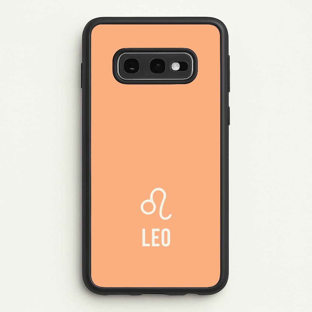 Leo Pastel Zodiac Galaxy S10e Case