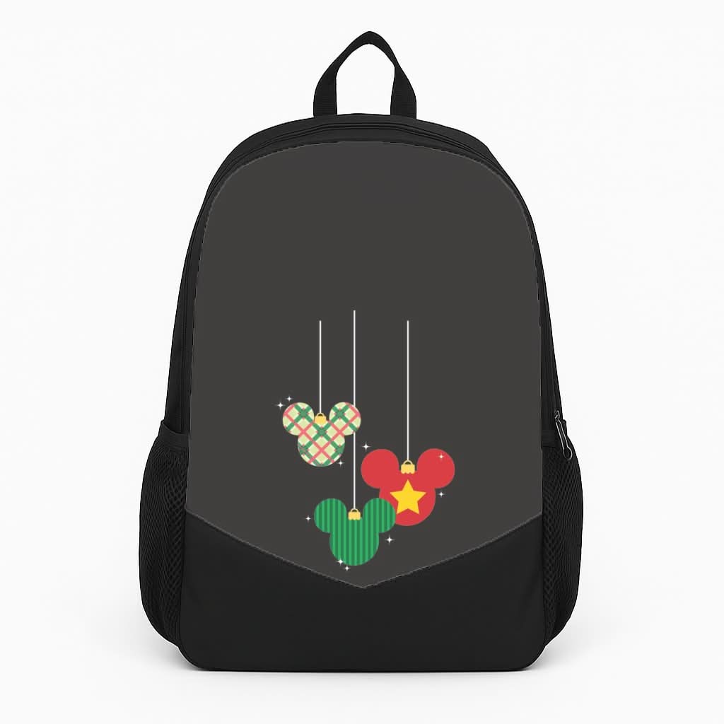 Cartoon Mouse Hanging Baubles Backpack