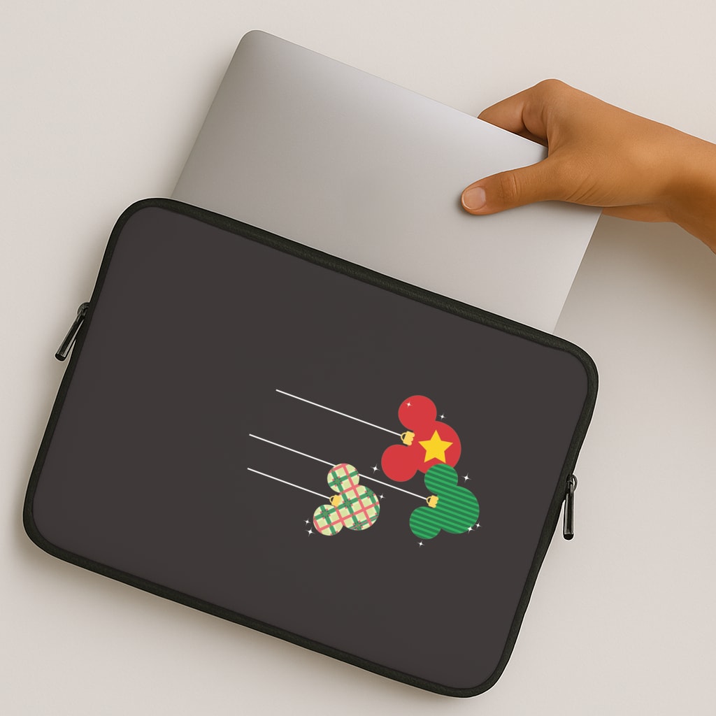 Cartoon Mouse Hanging Baubles MacBook Cover