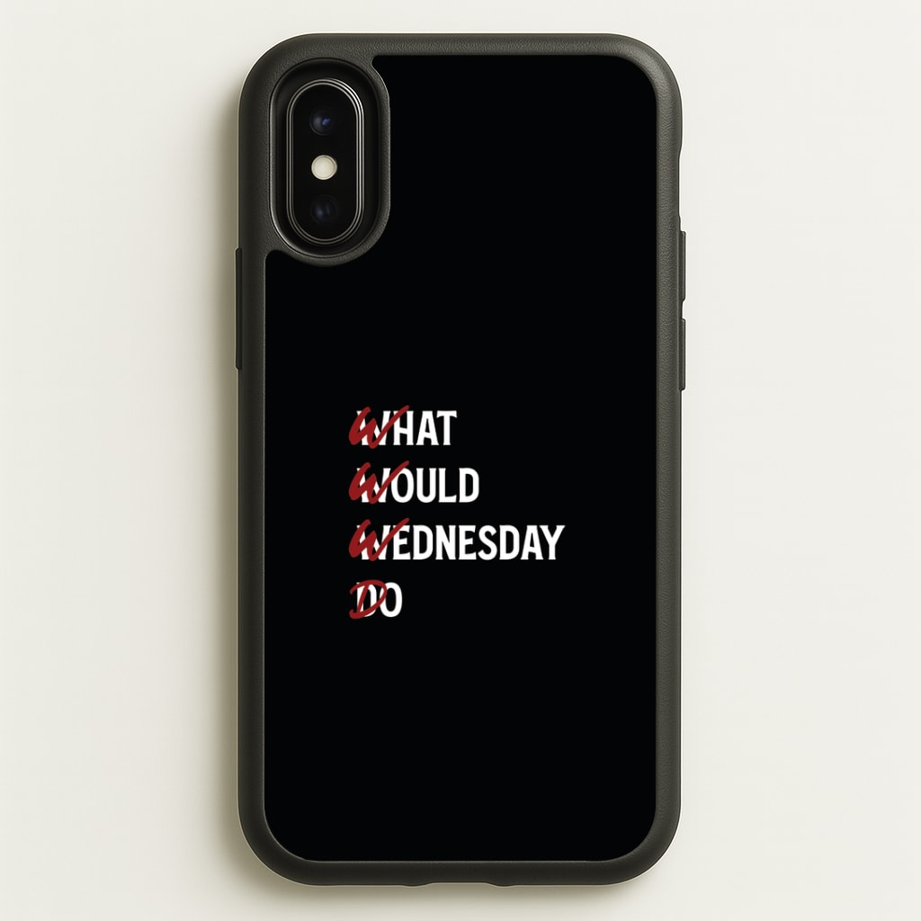 W.W.W.D iPhone X / XS Case